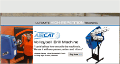 Desktop Screenshot of aircatvolleyball.com